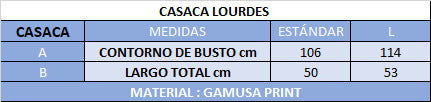 CASACA LOURDES