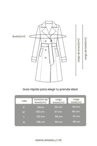 Gabardina Amelie