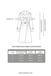 Gabardina Estelle