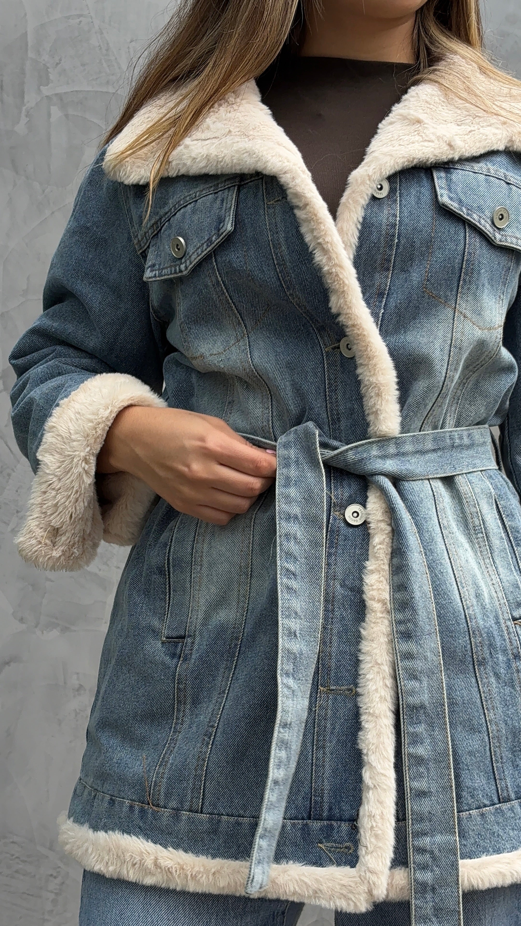 ABRIGO DENIM