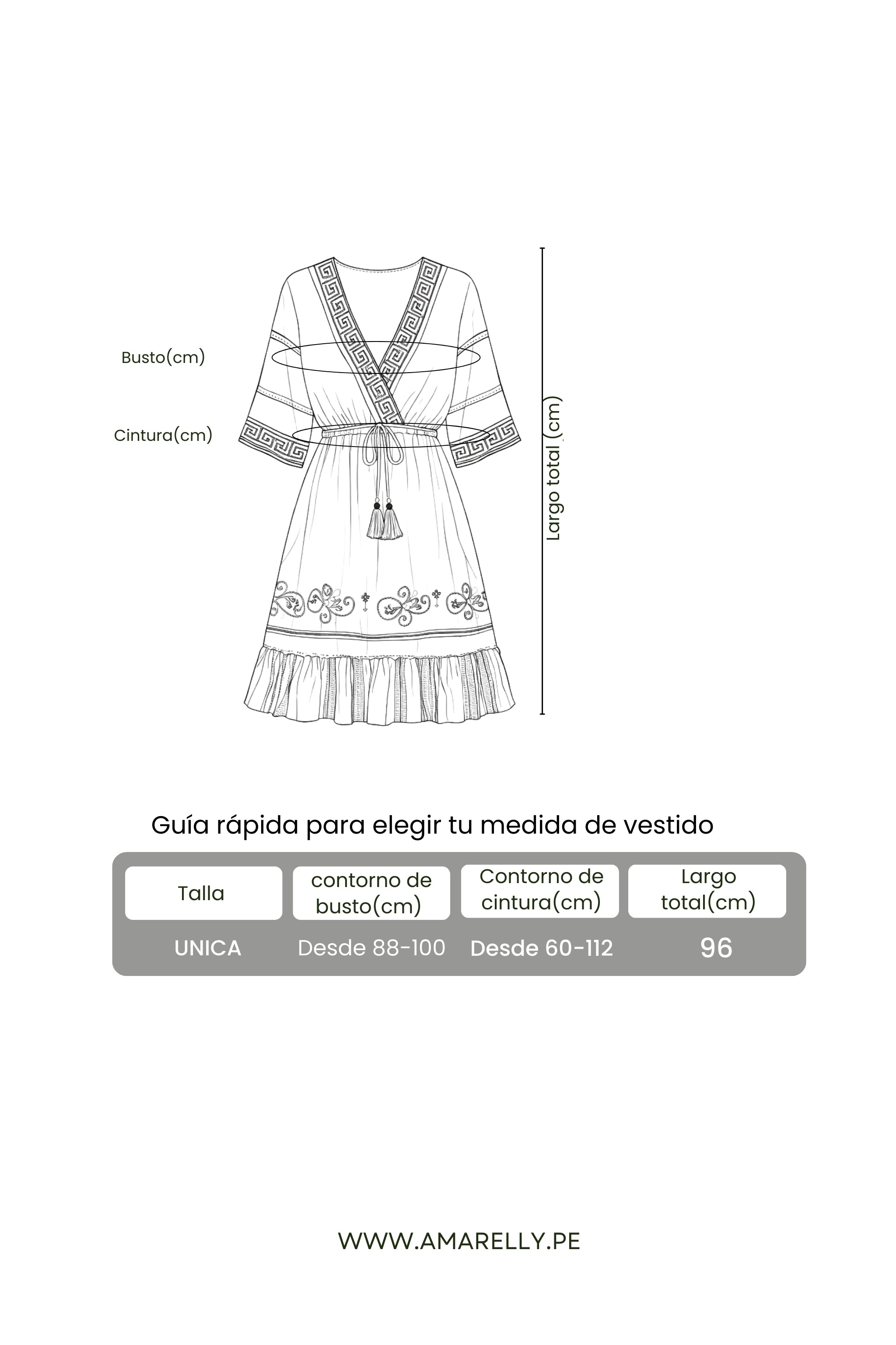 VESTIDO THALASSA