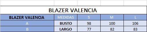 BLAZER VALENCIA