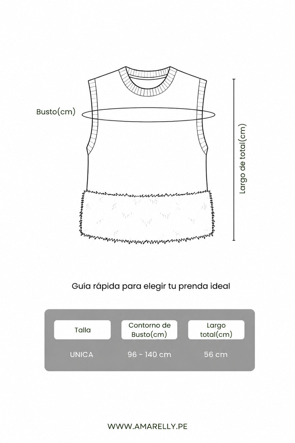 Chaleco Giselle