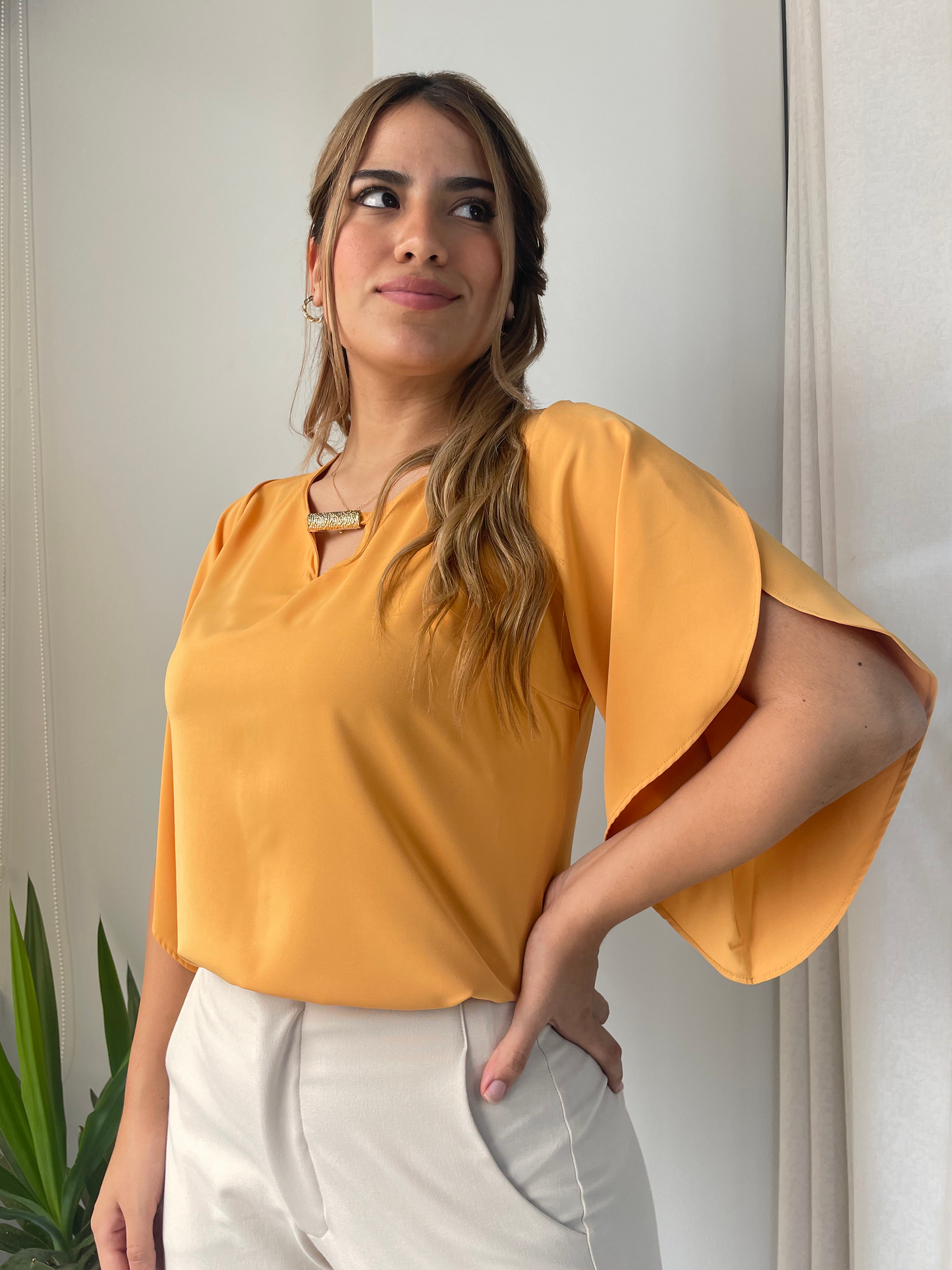 BLUSA VIANCA | SEDA